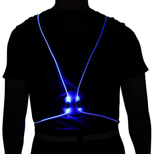 Aquí Tienes Led Luces Reflectantes De Seguridad Del Vest Saf