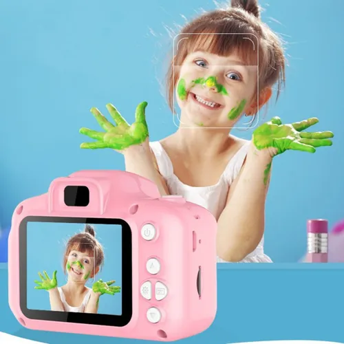 Cámara De Fotos Y Videos Infantil Instantanea + Micro Sd 8gb