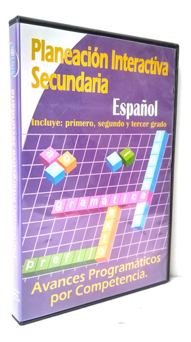 Planeación Interactiva Secundaria Español - 1 Cd Rom