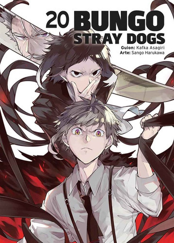 Bungo Stray Dogs: Panini Manga Bungo Stray Dogs N.20, De Kafka Asagiri. Serie Bungo Stray Dogs, Vol. 20. Editorial Panini, Tapa Blanda, Edición 1 En Español, 2021