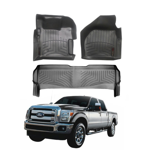 Alfombras Weathertech   Para Ford F 250 Doble Cabina