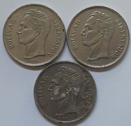 Vendo Monedas De 5 Bolívares Del Año 1977