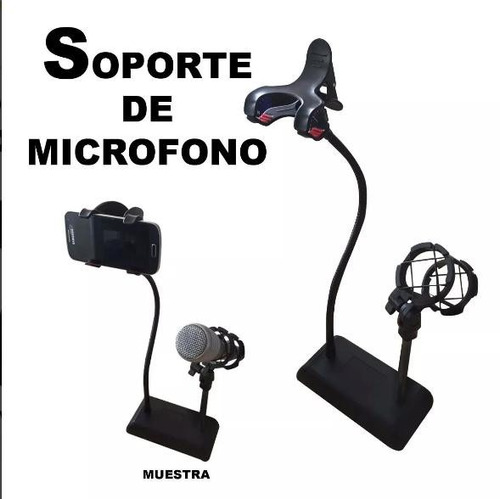 Soporte De Microfono Y Soporte Sony iPhone Samsung Karaoke