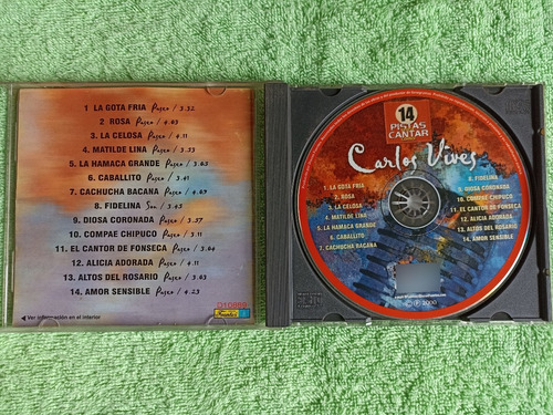 Eam Cd 14 Pistas Para Cantar Como Carlos Vives 2000 Karaoke