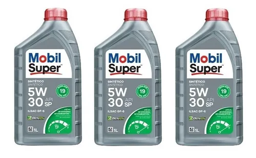 comprar 3 litros Óleo Motor 5w30 Api Sp Dexos 1 Ilsac Gf-6 Mobil