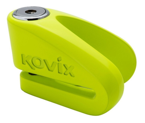 Candado Disco Moto Kovix Kvz1 Verde Fluor 