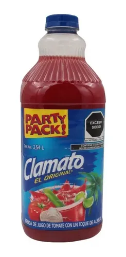 Jugo Tomate Y Almeja Coctel Clamato Original 2.54 L Michelad | MercadoLibre