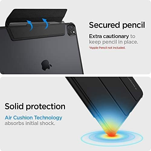 Funda Spigen Para iPad Pro 12.9 5th 2021 Ultra Hybrid Black