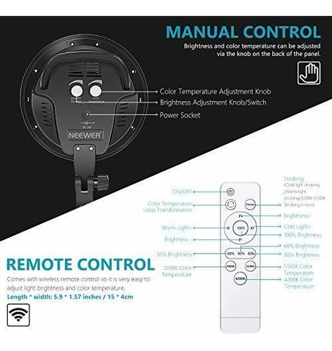 Imagen 4 de 6 de Kit Iluminacion Para Softbox Luz Led Fotografia 2 Unidad