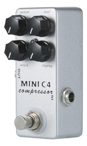 Mosky Mini C4 Compresor Pedal De Efectos De Guitarra True By