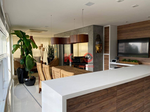 Imagem 2 de 30 de Apartamento Garden Com 3 Dormitórios À Venda, 288 M² Por R$ 2.650.000,00 - Aparecida - Santos/sp - Gd0005