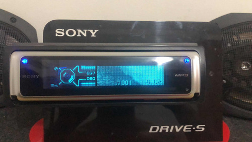 Sony Xplod 2 Caras Camaleão Gráficos Tipo Golfinho Raridade