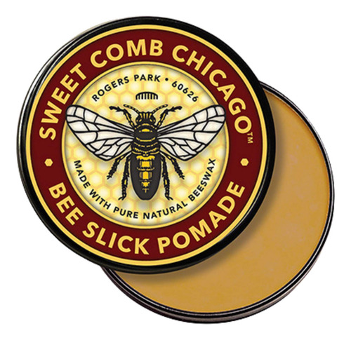 Pomada De Abeja Slick, Fuerte Sujeción Para Un Gran Peinado