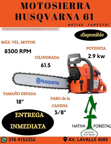 Imagen 2 de 2 de Husqvarna 61