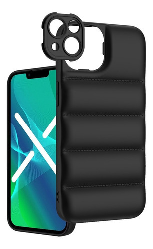 Funda Para iPhone 14 13 12 11 Plus Pro Max Puffer Tpu