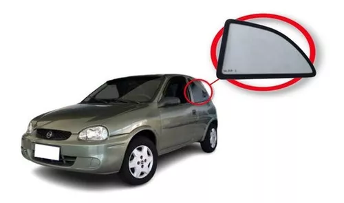 Vidro Porta Chevrolet Corsa 1994 a 2002 Direito Passageiro Hatch 2 Portas  Incolor Fanavid - 1526899 - Autoglass