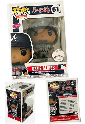 Funko Pop! Mlb - Atlanta Braves - Ozzie Albies # 61