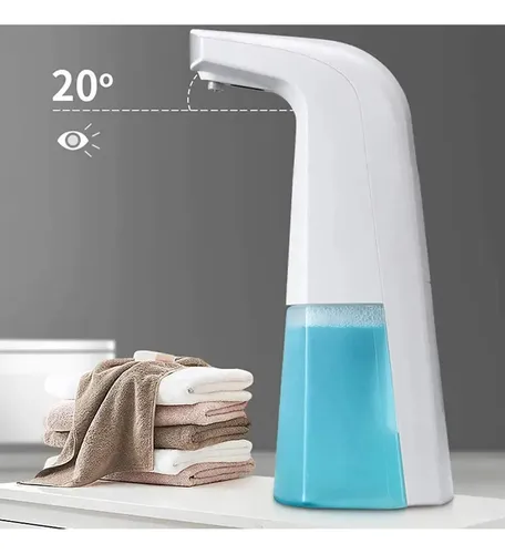Dispensador Automático Gel Jabón Espuma Sensor Infrarrojo Blanco