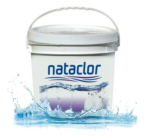 Pastillas Cloro 50gr 10kg Nataclor Piscina No Decolora Cuota