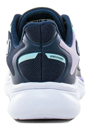Imagen 4 de 6 de Zapatillas Fila Running Mujer Discovery Marino-lila-az Cli