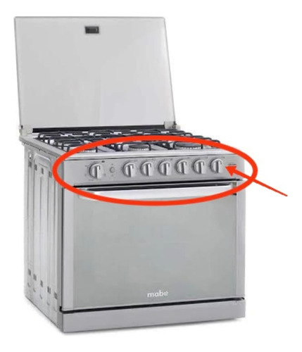 Perilla Para Estufa Mabe De Empotre