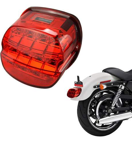 Led Rear Tail Light For Harley Touring Dyna Softail Spor Aam