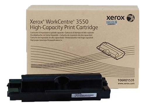 Tóner Xerox 106r01531 Negro, 11.000 Páginas | Original