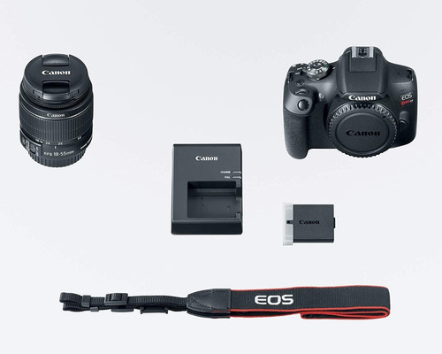 Imagen 4 de 7 de Camara Canon Eos Rebel T7 24.1mp Dslr Con Lente Ef-s 18-55mm