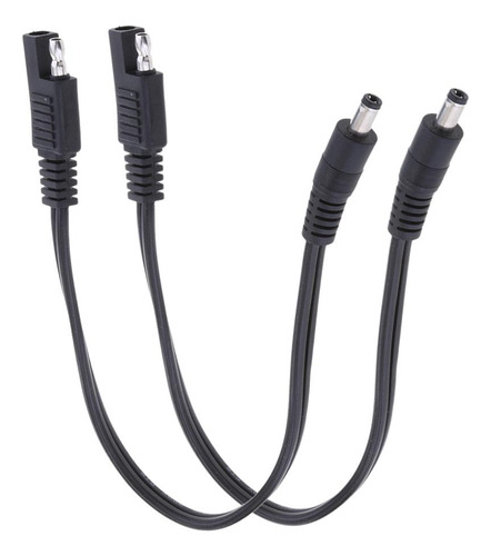 2x Adaptador Dc5521 Cable 10a 16awg Batería Solar Accesorio