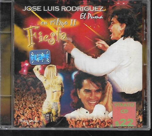 Jose Luis Rodriguez Album Fiesta En Ritmo Ii Sello Sony Cd