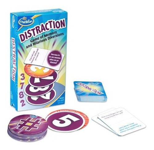Memoria Juego De Cartas De Distracción Thinkfun