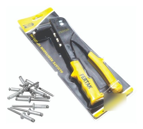 Rebitador De Ferro Manual Profissional 10 Cabo Plastico
