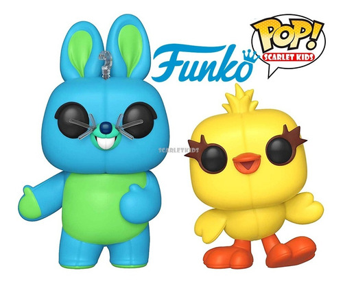 Funko Pop Toy Story 4 Bunny + Duck Combo Orig Scarletkids