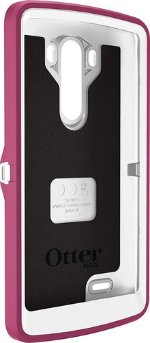 Funda LG G3 Otterbox Defender Rosa Con Clip De Uso Rudo
