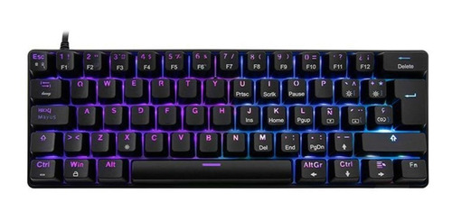 Teclado Mecánico Gamer Balam Rush Dominate Gk550 Rgb Switch