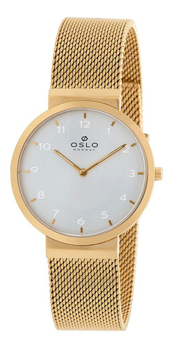 Relógio Oslo Feminino Ofgsss9t0007 S1kx Dourado