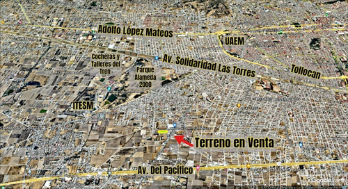Terreno En Venta En Ubicación Privilegiada Toluca