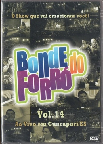 Bonde Do Forró Dvd Vol. 14 Novo Original Lacrado