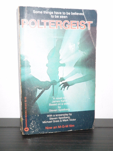 Poltergeist James Kahn Spielberg 1982 1ra. Edición En Inglés