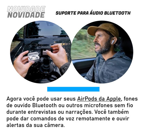 Gopro Hero 12 Black 3 Baterias Enduro + Carregador Duplo