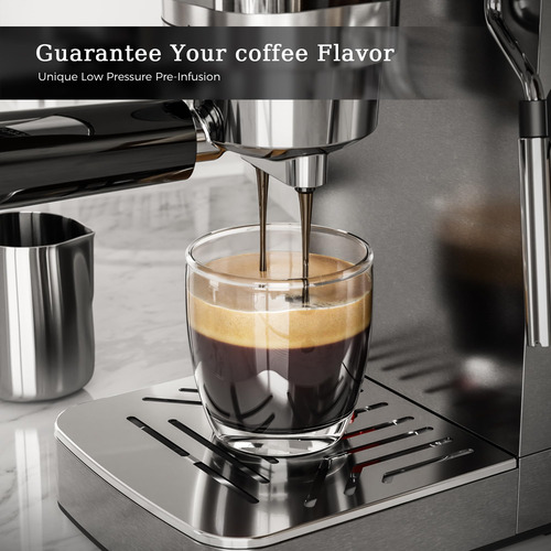 Kismile Máquina De Café Expreso De 20 Bares Cafetera De Café