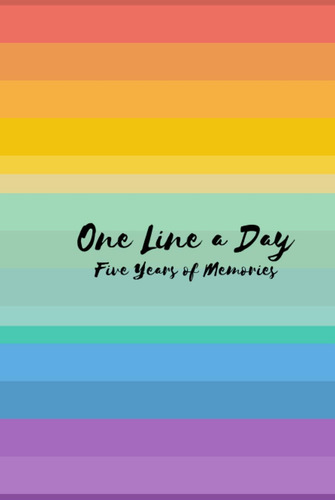 Libro: One Line A Day: Five Years Of Memories: Rainbow | 5 Y