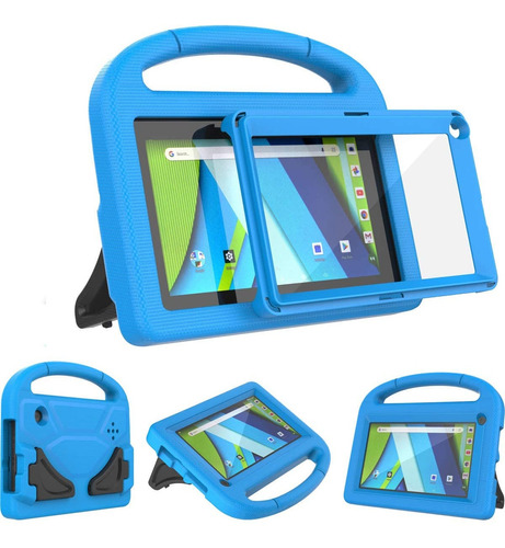 Funda Para Tablet Rca Voyager De 7 Pulgadas Color Azul Nueva