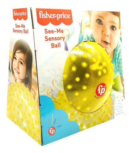 Pelota De Masaje Bebe Con Textura Sensorial Fisher Price Ed