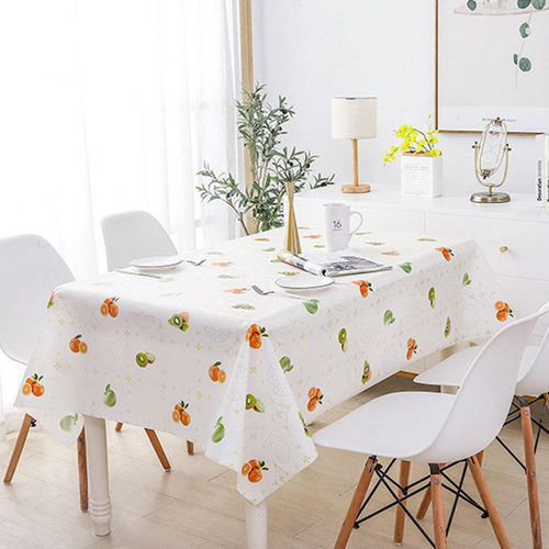 Mantel A Prueba De Polvo Para Mesa De Comedor, Plástico, Caf
