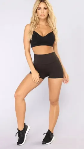 Short deportivo mujer tiro alto hotsell