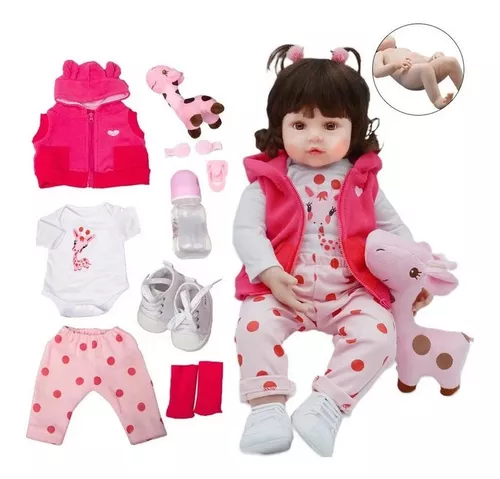 Npkdoll Boneca Bebe Reborn Realista Princes Menina Bonecos Com