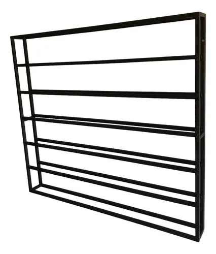 comprar Adega Parede Suspensa Estilo Industrial Vinho 18 Garrafas