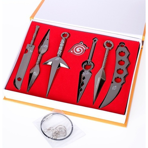 Set De Armas De Metal Kunai Shuriken R De Naruto Anime Acces