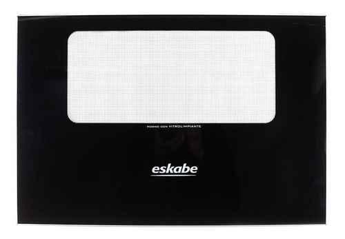 Vidrio Visor P/ Cocina Eskabe Negro Eurocuccina C2/c3